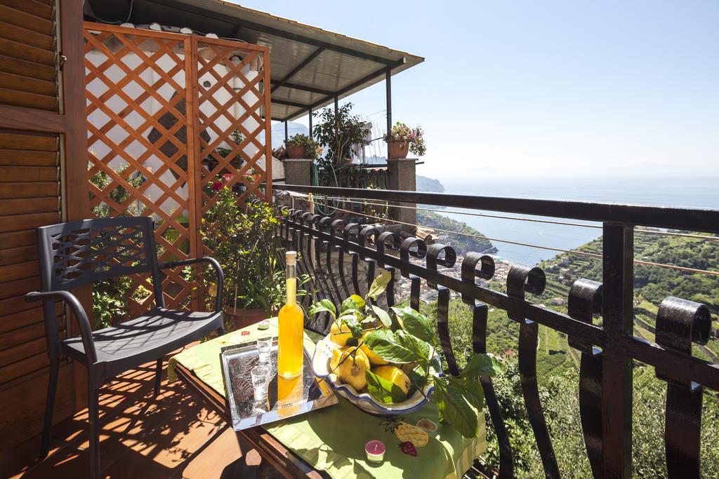 Il Rifugio Del Poeta Acomodação com café da manhã Ravello Quarto foto