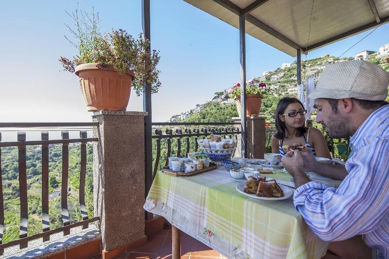 Il Rifugio Del Poeta Acomodação com café da manhã Ravello Exterior foto